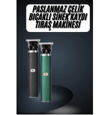 Paslanmaz Çelik Bıçaklı Sinek Kaydı Tıraş Makinesi Uzun Ömürlü