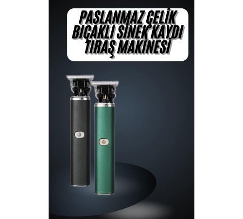 Paslanmaz Çelik Bıçaklı Sinek Kaydı Tıraş Makinesi Uzun Ömürlü