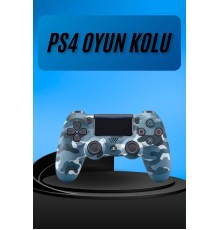 PS4 Joystick Oyun Kolu Titreşimli Uzun Pil Ömrü USB Şarj Kablolu