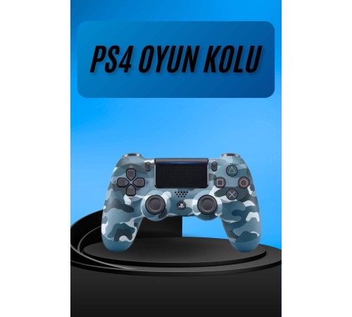 PS4 Joystick Oyun Kolu Titreşimli Uzun Pil Ömrü USB Şarj Kablolu
