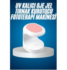 Kalıcı Oje Kurutucu UV Led Teknolojisi Taşınabilir Mini Tırnak Kurutucu