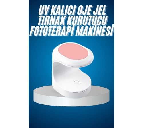 Kalıcı Oje Kurutucu UV Led Teknolojisi Taşınabilir Mini Tırnak Kurutucu