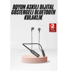 Kablolu Kulak İçi Bluetooth Kulaklık 100 Saat ANC Özellikli Boyun Bantlı