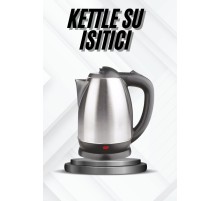 Kettle Su Isıtıcı C F Priz Uyumlu 220 - 240 V Paslanmaz Çelik Kablolu