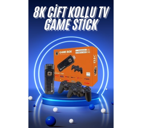 Game Box Android Tv 36500 Oyunlu Atari 5g 8k HDR Ultra HD 64 GB