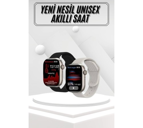 Akıllı Saat Uyku ve Sağlık Takibi GPS Uyumlu Tema Değiştirme