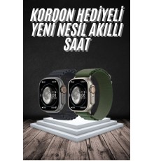 Yeni Nesil Akıllı Kol Saati Nabız Ölçer GPS Uyumlu 49 MM Kasa