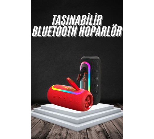 Bluetooth Hoparlör USB Şarjlı Uzun Pil Ömrü Android ve İOS Uyumlu Renkli