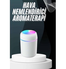Hava Nemlendirici Buhar Makinesi Led Işıklı USB Dekoratif Nemlendirici