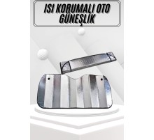 Güneşlik Koruyucu Perde Metalize Oto Araç Araba Güneşliği Ön Cam Güneşliği