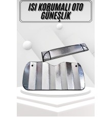 Güneşlik Koruyucu Perde Metalize Oto Araç Araba Güneşliği Ön Cam Güneşliği