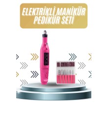 Protez Tırnak Ayak Nasır Ve Tırnak Mantar Makinesi Elektrikli 12v Tırnak Törpü Seti