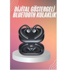 Bluetooth Kulaklık Küpeli Uzun Pil Ömrü Yüksek Ses Kaliteli Dijital Göstergeli