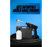 Akülü Oto Araç Yıkama Yüksek Basınçlı Araba Yıkama Makinesi Şarjlı