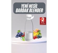 u Geçirmez Kablosuz Şarjlı Dayanıklı Taşınabilir Mini Blender