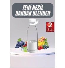 u Geçirmez Kablosuz Şarjlı Dayanıklı Taşınabilir Mini Blender