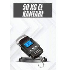 Profesyonel El Terazisi El Kantarı 50 Kg Dijital Göstergeli Tartı