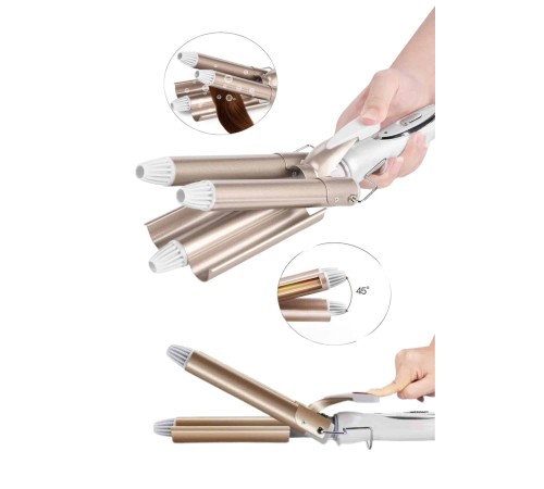 Wag Maşa Yeni Nesil Yüksek Isı Ayarlı Seramik Kaplama Saç Şekillendirici Doğal Bukle