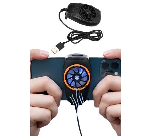 Telefonu Soğutma Fanı Radyatör Mobil Cihazlara Uyumlu Soğutucu