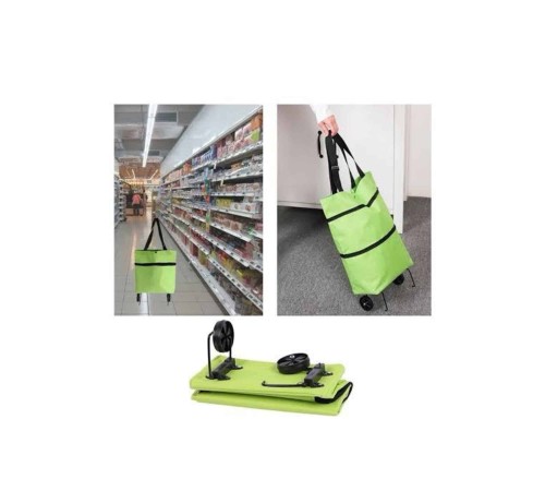 Alışveriş Çantası Katlanabilir Pazar Arabası Tekerlekli Pazar Arabası Katlanabilir