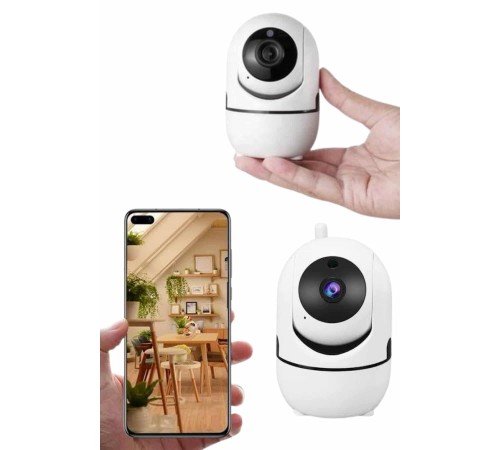Mini IP Kamera Hareketli Güvenlik Kamerası Kablosuz Wifi Kamera Mikrofonlu