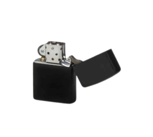 Hediyelik Zarif Zippo Model Siyah Benzinli Çakmak
