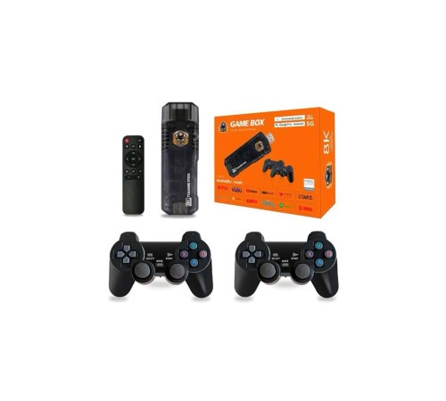 Game Box Android Tv 36500 Oyunlu Atari 5g 8k HDR Ultra HD 64 GB