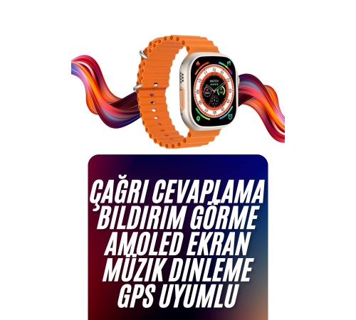Android ve İOS Uyumlu Uyku ve Sağlık Takibi Yapabilen 3 Kordonlu Akıllı Saat