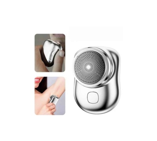 Kablosuz Tıraş Makinesi Günlük Hızlı Taşınabilir Şarjlı Yuvarlak Paslanmaz Çelik