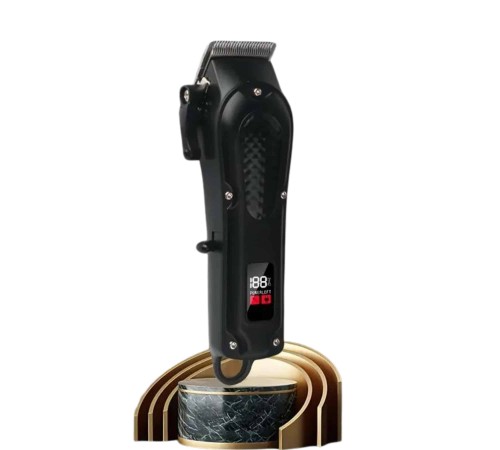 Dijital Profesyonel Kablosuz Saç Sakal Tıraş Makinası Sessiz Paslanmaz Çelik