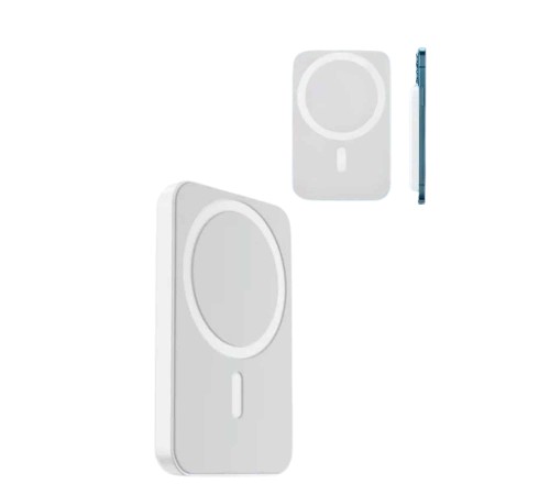 Magsafe Battery Pack Powerbank Kablosuz Şarj 5.000 mah Magsafe Battery Pack Powerbank Kablosuz Şarj 5.000 mah