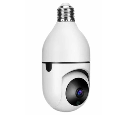 Güvenlik Kamerası Wi-Fi Özellikli 360 Derece Full Hd 1080p Ampül Kamera