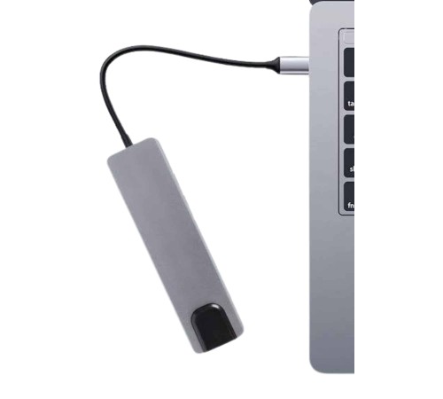 Usb Type-c Hub Dönüştürücü Çevirici Çoklayıcı Macbook Çevirici 8 Portlu