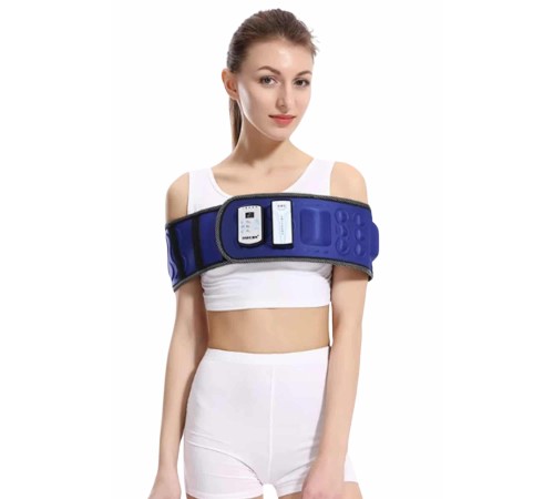 Titreşimli Kas Gevşetici Masaj Kemeri Zayıflama Aleti Bel Bölge Sırt Masaj Aleti