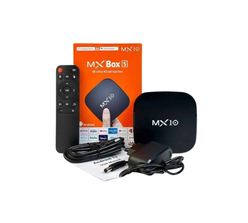 2.4G Wifi Tv Box Medya Oynatıcı TV Uyumlu MX Box Kutusu Android TV