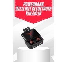 Tws Powerbank Kutulu Dijital Göstergeli Bluetooth Kulaklık Kablosuz Kulakiçi Kulaklık