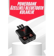 Tws Powerbank Kutulu Dijital Göstergeli Bluetooth Kulaklık Kablosuz Kulakiçi Kulaklık