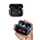 Kulak İçi Bluetooth Kulaklık Ekranlı Müzik Dinleme Çağrı Cevaplama Siyah