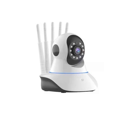 LED Aydınlatmalı 5 Antenli Motorlu 1080P Wifi Kamera Sensörlü