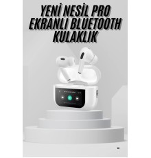 Dokunmatik Ekranlı Air Pro 2 ANC Kulaklık Kablosuz Çok Fonksiyonlu