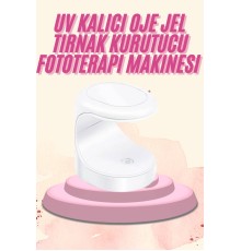 Mini Taşınabilir Kalıcı Oje Jel Tırnak Kurutucu Fototerapi Makinesi