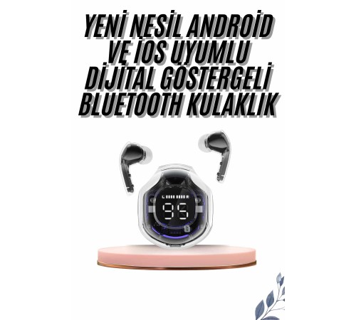 2025 Model Kablosuz Bluetooth Kulaklık ANC ENC Destekli HİFİ Stereo