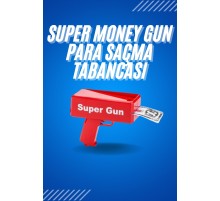 Kırmızı Çocuklara Özel Para Fırlatma Makinesi Para Saçma Tabancası