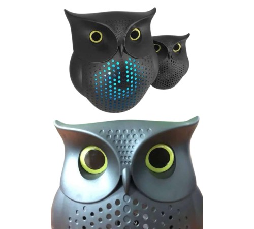 Müzik Çalar Bluetooth Hoparlör Speaker 5.0 Kablosuz Baykuş Görünümlü