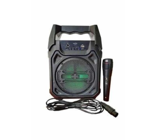 Bluetooth Hoparlör Led Işıklı Taşınabilir Kablosuz Speaker Uzun Pil Ömrü