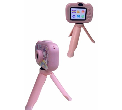 Çocuk Için Eğitici Video Kamera Ayaklı Mini Fotoğraf Makinesi