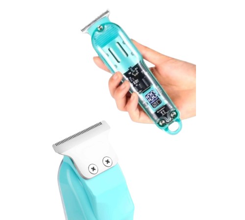 Tıraş Makinesi Renkli Dijital Göstergeli Epilasyon Öncesi Kısaltma Makinesi