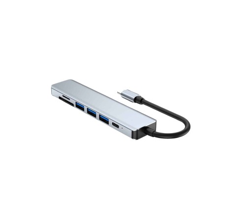 8 Portlu Macbook Çevirici Type C Hub  SD TF USB Çoğaltıcı Ethernet