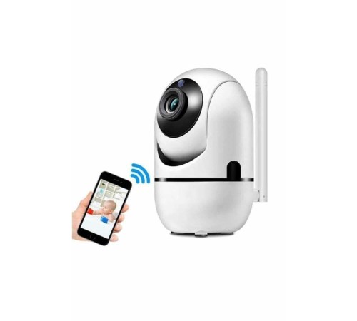 360° Full HD Akıllı Kamera Hareket Sensörlü Wifi Kamera Çocuk Güvenlik Kamerası