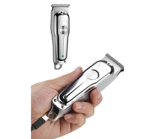 3 Taraklı Saç Sakal Düzeltici Traş Makinesi Seti Paslanmaz Çelik